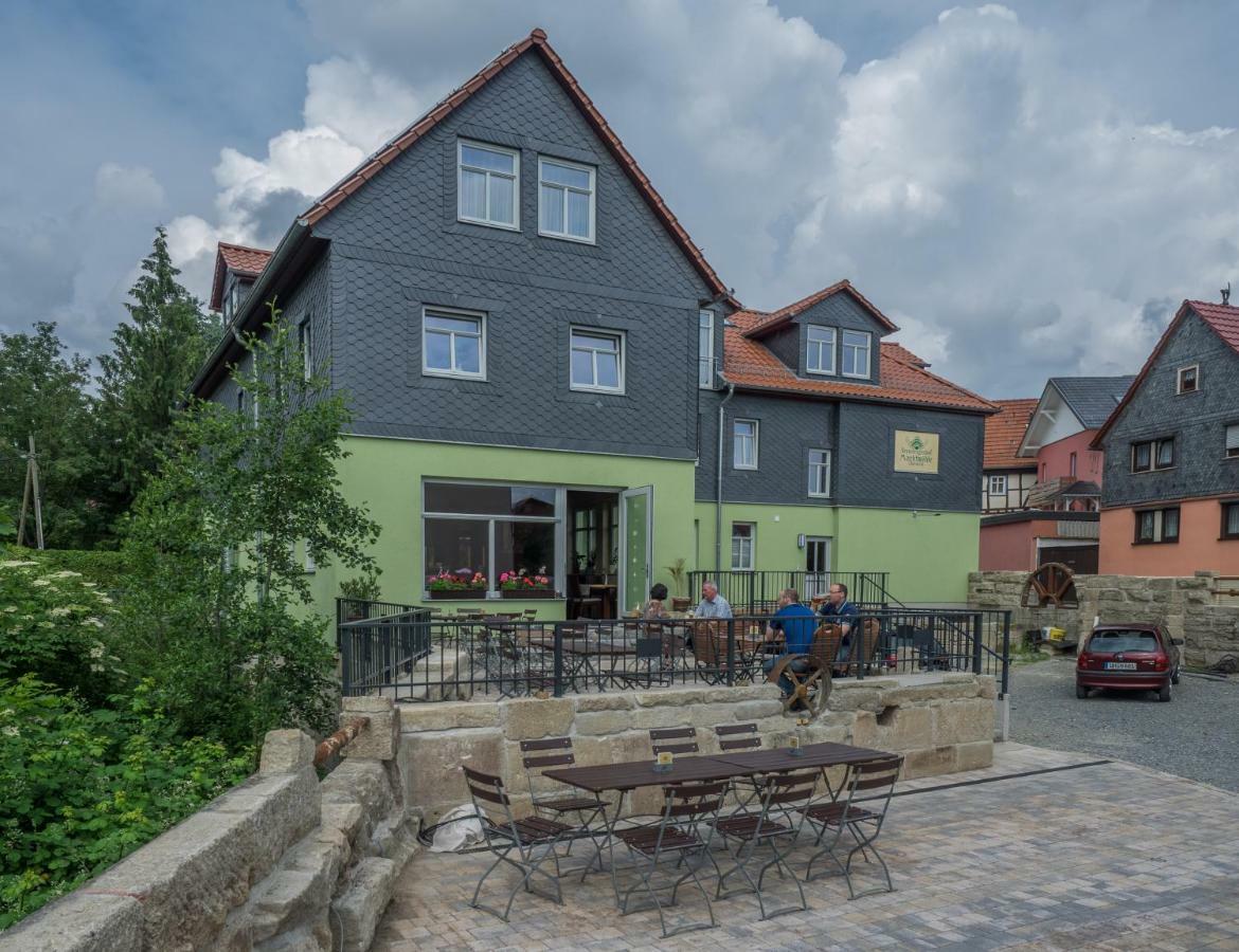 Brauereigasthof Marktmuhle Oberdorla Exteriör bild