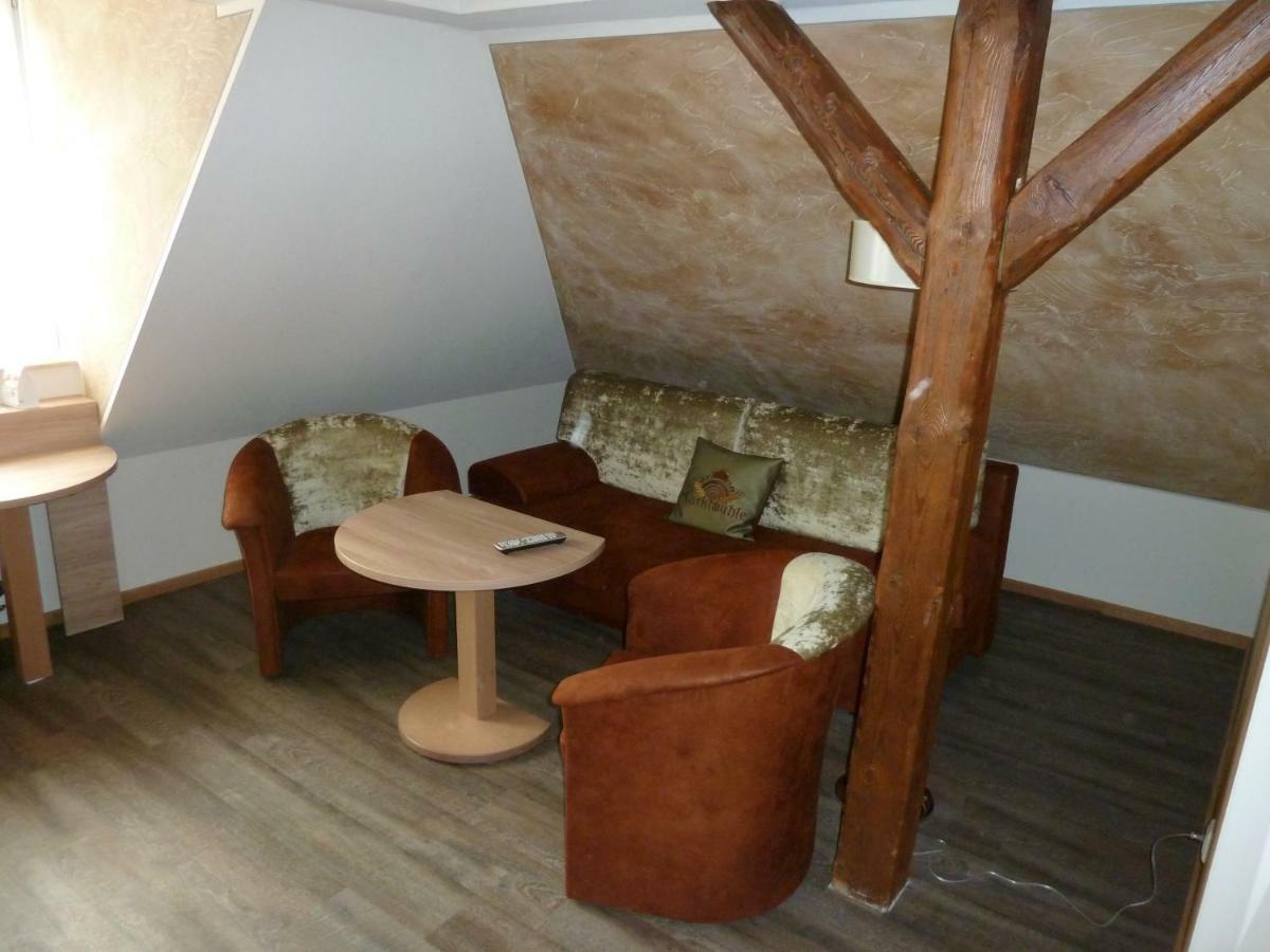 Brauereigasthof Marktmuhle Oberdorla Exteriör bild