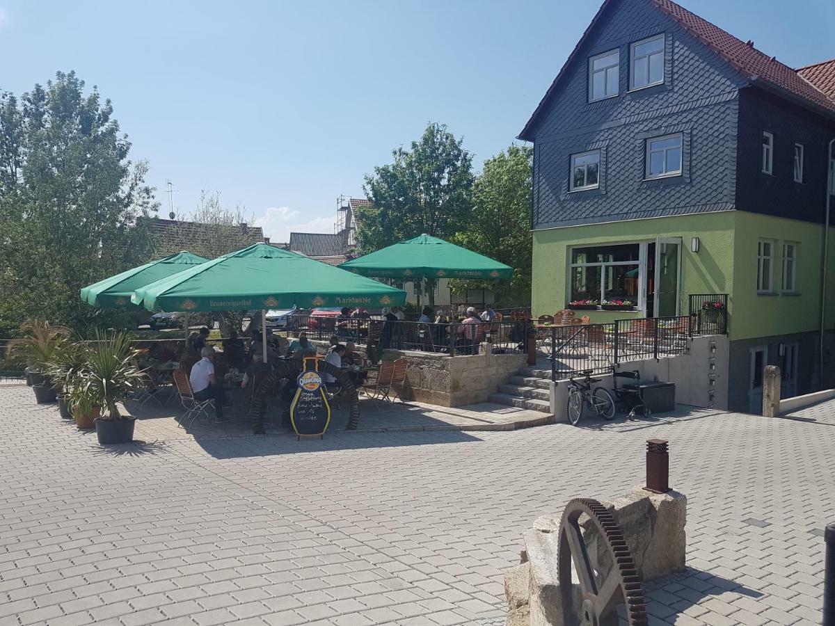 Brauereigasthof Marktmuhle Oberdorla Exteriör bild